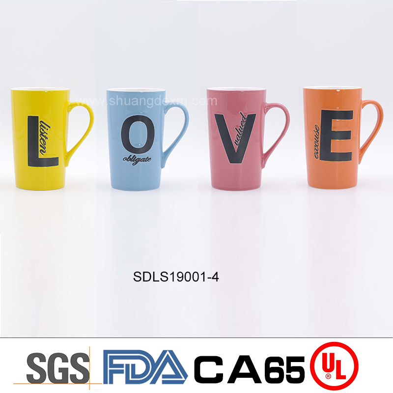 Ceramic LOVE Coffee Mug