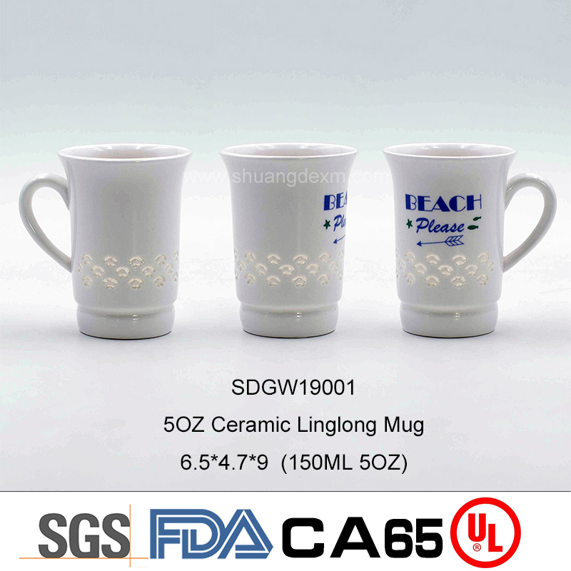 5OZ Ceramic Linglong Mug