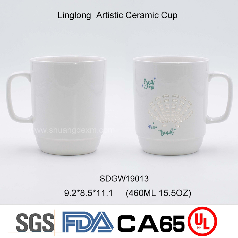Linglong  Artistic Ceramic Cup
