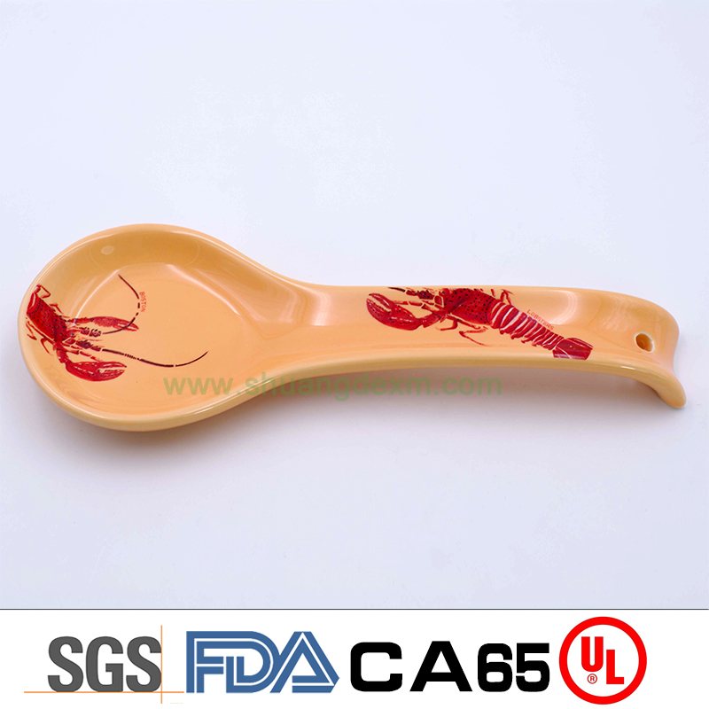 Ceramic lobster spoon rest
