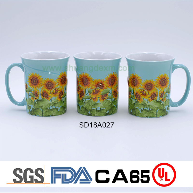 Ceramic Sunflower  cup